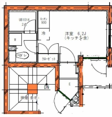 ベルシードステアー鶴見市場駅前の物件間取画像